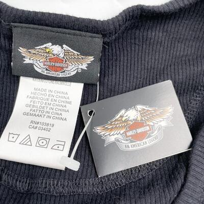 NEW! HARLEY DAVIDSON BLACK SHIRT - WOMENâ€™S SIZE L
