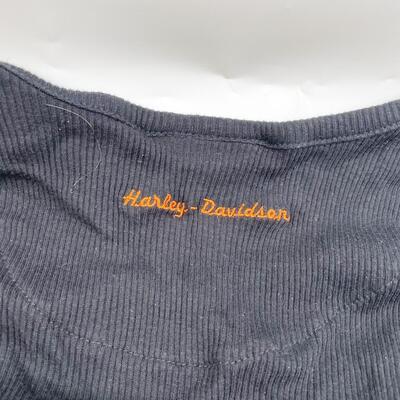 NEW! HARLEY DAVIDSON BLACK SHIRT - WOMENâ€™S SIZE L