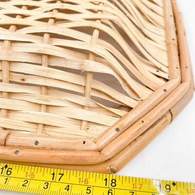 SQUARE WICKER TRAY