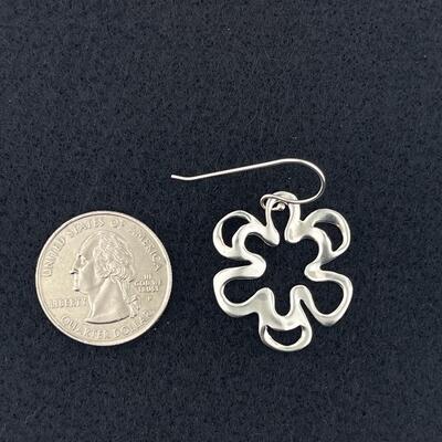 #406 - 925 Collection of Dangle Earrings with Shepherd Hooks