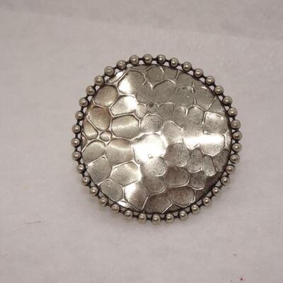 Silver Tone Adjustable Ring