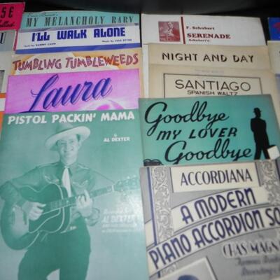 LOT 58   SHEET MUSIC 2