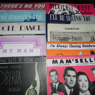 LOT 58   SHEET MUSIC 2
