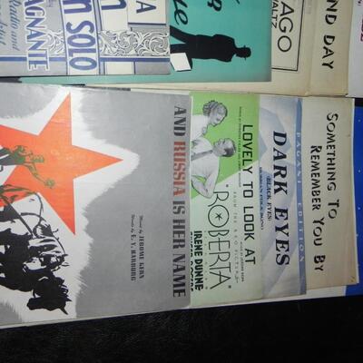 LOT 58   SHEET MUSIC 2