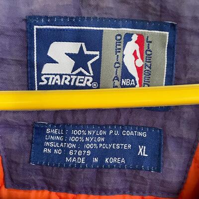 VINTAGE â€œPHOENIX SUNSâ€ HEAVY WINDBREAKER HOODIE #2 - SIZE XL