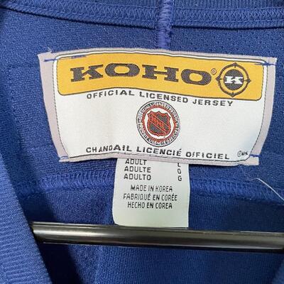 KOHO â€œTORONTO MAPLE LEAFSâ€ HOCKEY JERSEY - SIZE LARGE