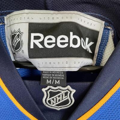 REEBOK â€œST. LOUIS BLUESâ€ HOCKEY JERSEY - SIZE MEDIUM