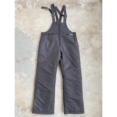 SKIGEAR BLACK INSULATED OVERALLS - MENâ€™S MEDIUM