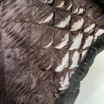 WEATHER REPORT BROWN FAUX SUEDE JACKET - MENâ€™S LARGE