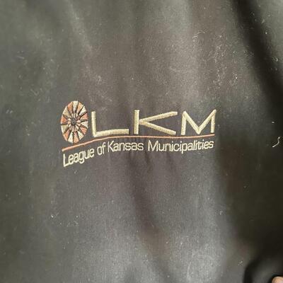 TRI-MOUNTAIN BLACK WINDBREAKER â€œLKMâ€ - MENâ€™S MEDIUM