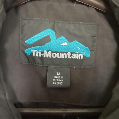 TRI-MOUNTAIN BLACK WINDBREAKER â€œLKMâ€ - MENâ€™S MEDIUM