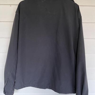 TRI-MOUNTAIN BLACK WINDBREAKER â€œLKMâ€ - MENâ€™S MEDIUM