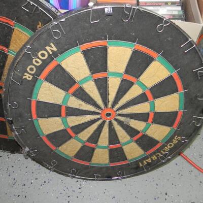 LOT 70  TWO  DART BOARDS