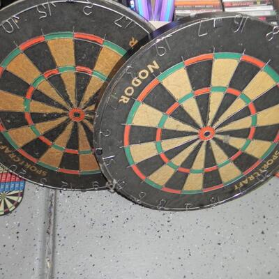 LOT 70  TWO  DART BOARDS