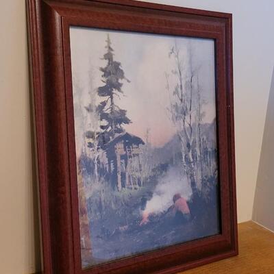 Lot 235: Vintage Art Print 14" x 17"