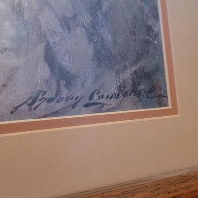 Lot 236: Vintage Art Print 22" x 25.5"