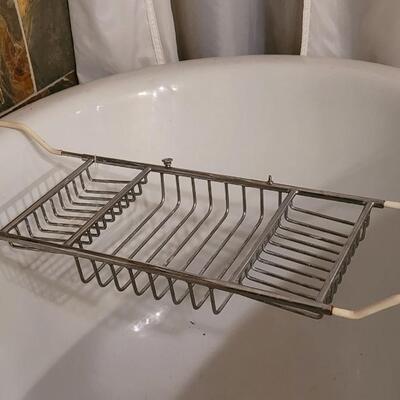 Lot 242: Expandable Bathroom Tub Tray