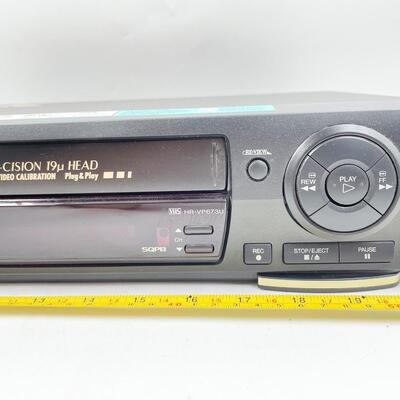 JVC PRO-CISION HR-VP673U VCR PLAYER & RECORDER