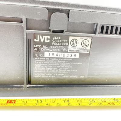JVC PRO-CISION HR-VP673U VCR PLAYER & RECORDER