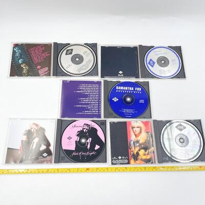 SAMANTHA FOX CD LOT