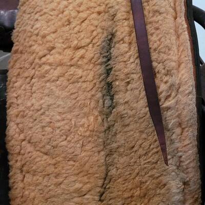 Lot 252: RARE Vintage 1926 JC HIGGINS Handmade Leather Saddle MODEL 8438
