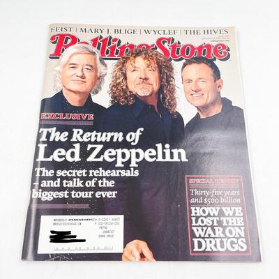 â€œROLLING STONEâ€ MAGAZINE ISSUE 1041 (DECEMBER 13, 2007) - LED ZEPPELIN