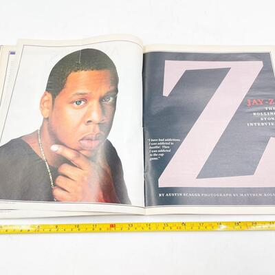 â€œROLLING STONEâ€ MAGAZINE ISSUE 1040 (NOVEMBER 29, 2007) - JAY-Z