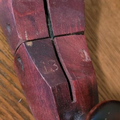 Lot 254: (3) Assorted Vintage Shoe Trees
