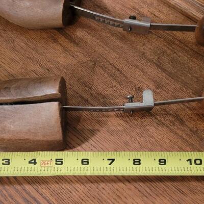Lot 254: (3) Assorted Vintage Shoe Trees