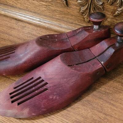 Lot 254: (3) Assorted Vintage Shoe Trees