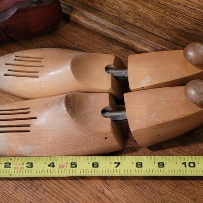 Lot 254: (3) Assorted Vintage Shoe Trees