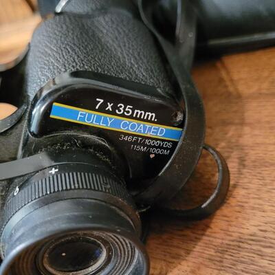 Lot 260: Vintage TASCO 7 x 35 Binoculars w/ Soft Case