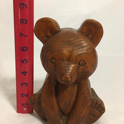 Vintage Carved Bear