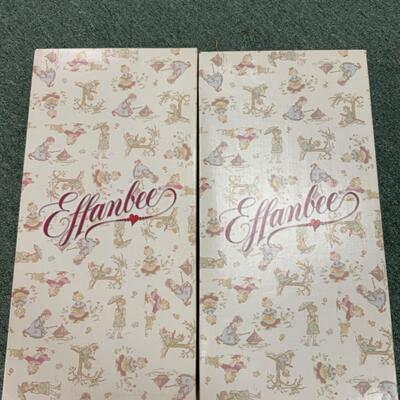 Lot of 2 x Effanbee Dolls Rosebud & Kitty Keepsake#54