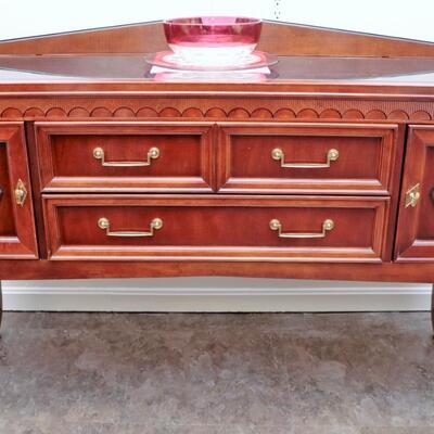 Vintage  Mahogany Credenza 