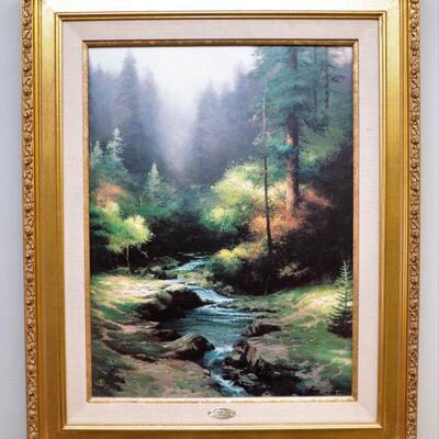 Thomas Kinkade oil painting