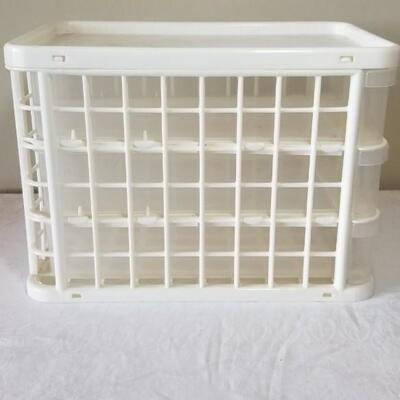 Lot 275: 3 File Drawer Organizer