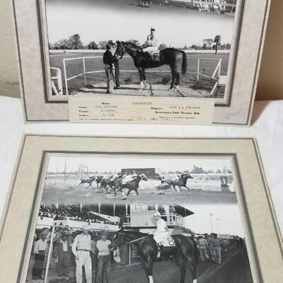 Lot 286: (2) Vintage Racehorse Cabinet both "Hi-Stalking" 