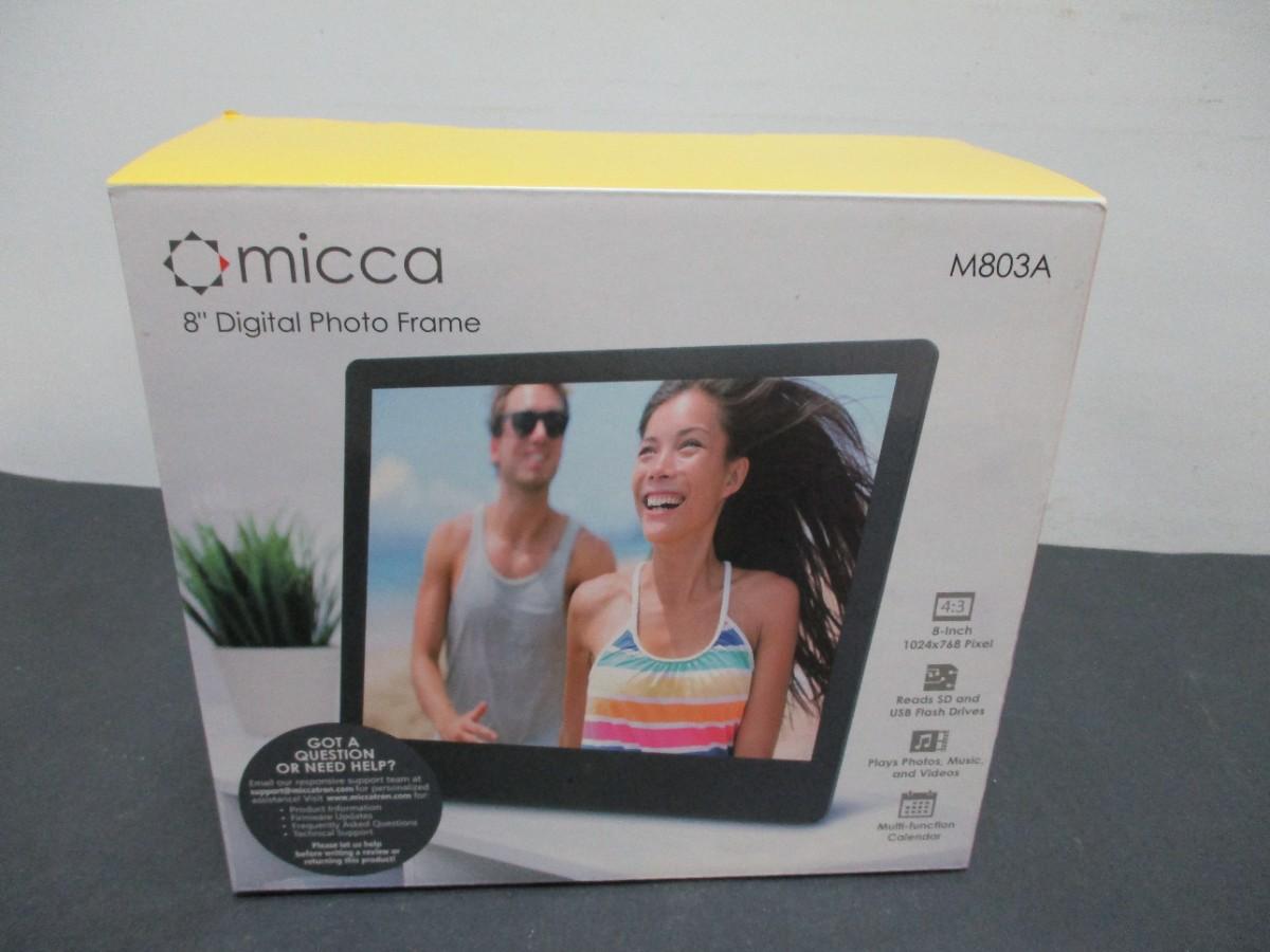 Lot 73 Micca 8" Digital Photo Frame