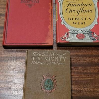 Lot 287: 1905 "The Seats of the Mighty", 1956 "The Fountain Overflows" and 1923 "Elbert Herbert's...