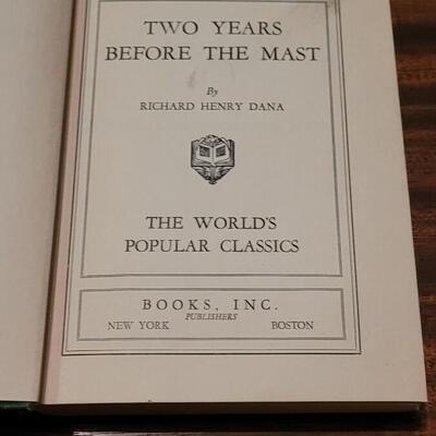 Lot 288: "Two Years Before the Mast" and "Life in the Open Air" 8th ed.