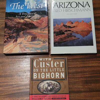 Lot 289: Little Big Horn, The West and Arizona Book Luts