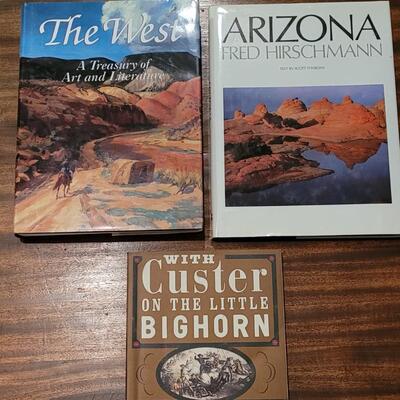 Lot 289: Little Big Horn, The West and Arizona Book Luts