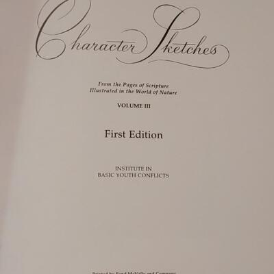 Lot 290: Character Sketches Book