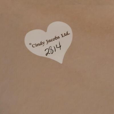 Lot 296: Cindy Jacob's Paper Cutting Cabin Art & Cabin Sign