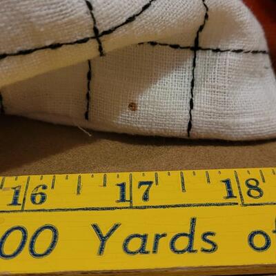 Lot 299: Rust Velvet & Black, White & Rust Pillows 