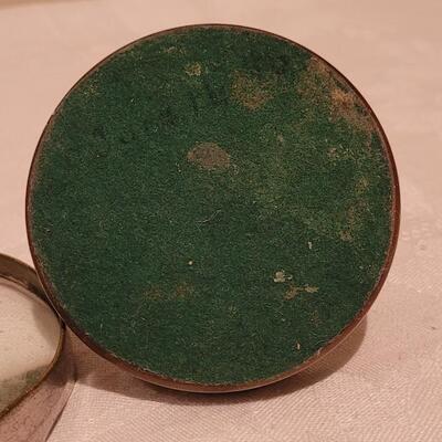 Lot 304: Vintage Wood Handle Magnifier and Marble Pen Holder