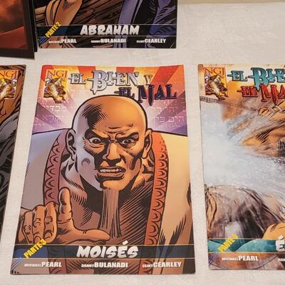 Lot 305: Good and Evil: The Ultimate Comic Book Action Bible Book Lot 