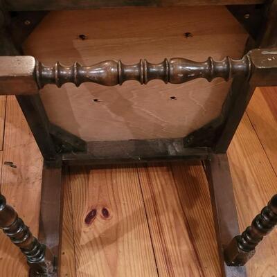 Lot 307: (6) Spanish Revival Dining Chairs (2 Captain Chairs)