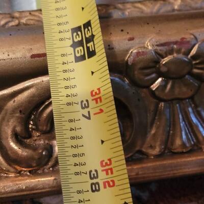 Lot 308: Vintage Large Mirror with Gold Gilt Frame